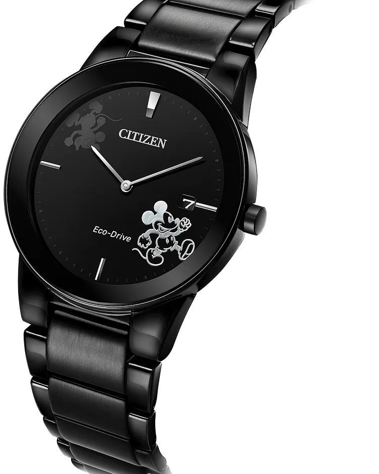 Citizen Mickey Mouse Men's Eco-Drive Black Watch | CITIZEN Citizen Mickey Mouse Men's Eco-Drive Black Watch | CITIZEN